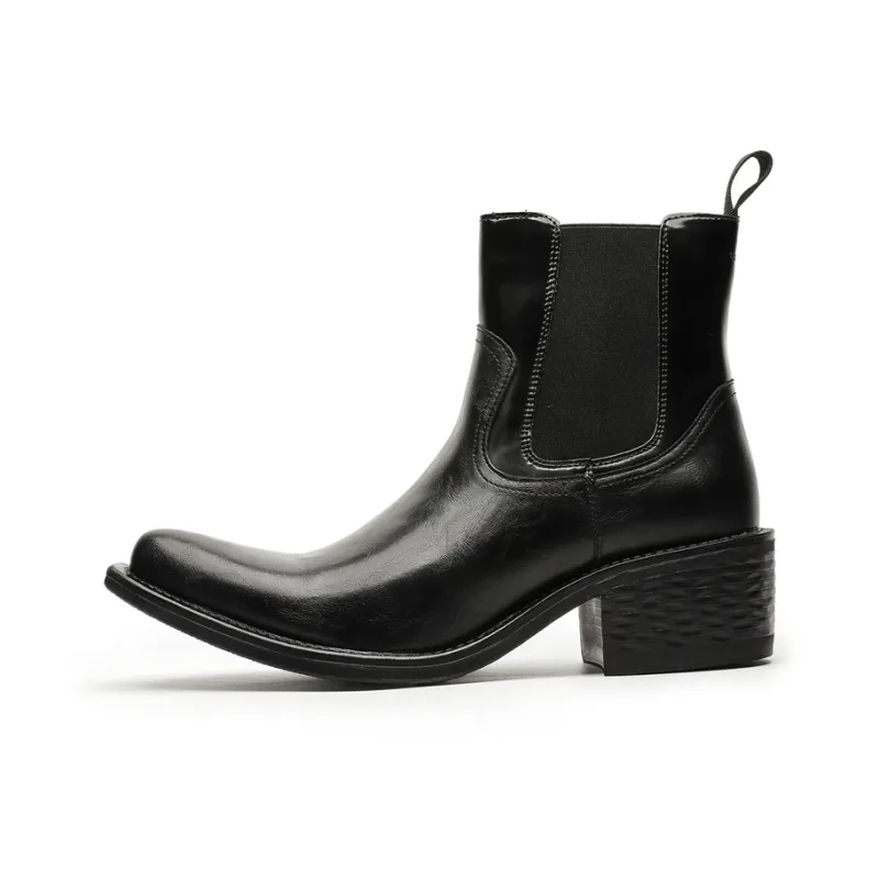 V05 Short Chelsea Boots Unisex Black-0