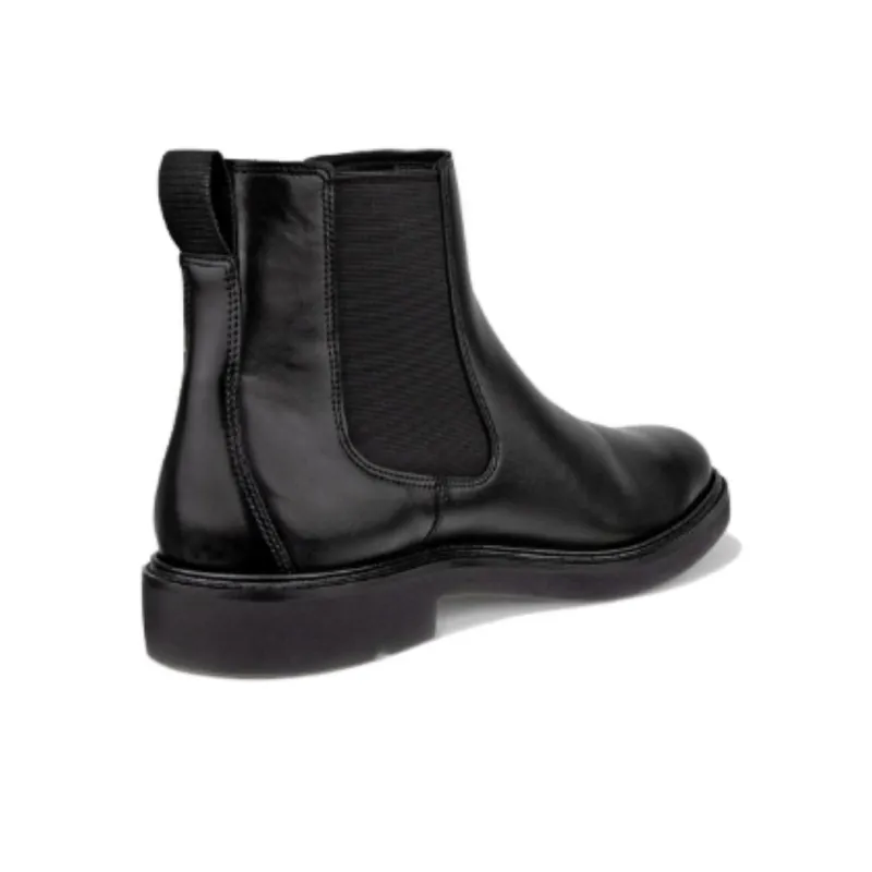 Ecco Short Chelsea Boots Men's Black-3