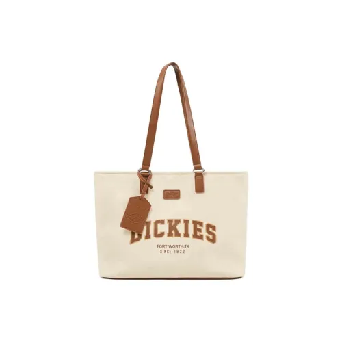 Dickies PU Tote Bag Shopping Bag Shoulder Bags Large Size Women's Creamy Apricot Pinewood
