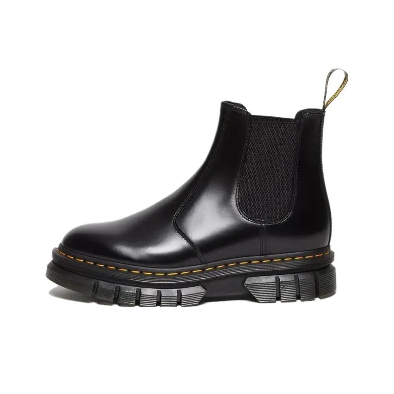 Dr.Martens Rikard Polished Smooth Leather Chelsea Boots 'Black'-0