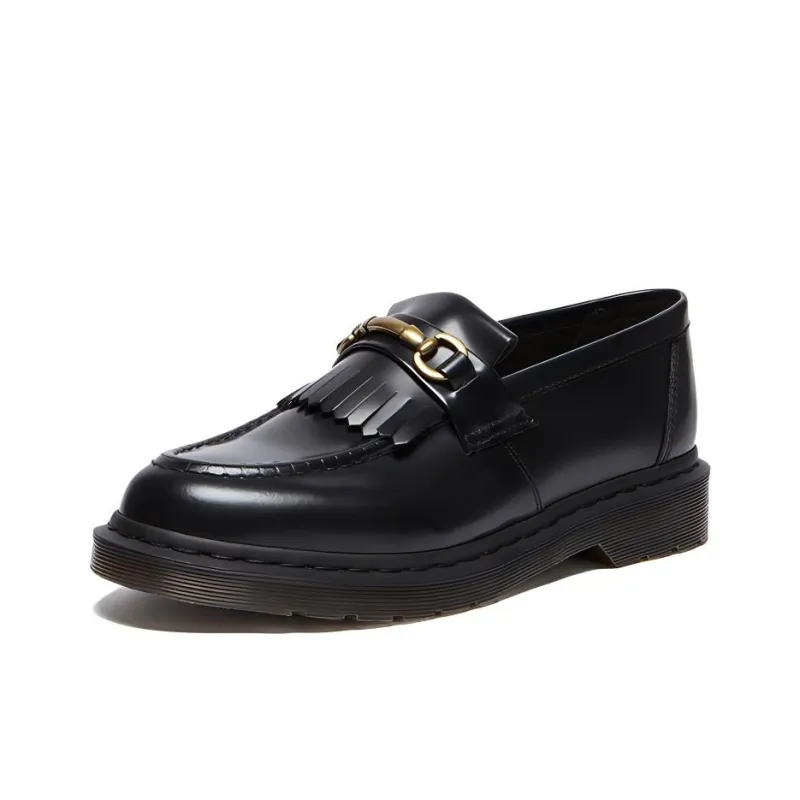 Dr. Martens Adrian Snaffle Smooth Leather Tassel Loafer Black-0
