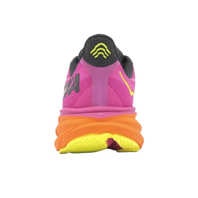HOKA ONE ONE Clifton 9 Fuchsia Black Women's-2