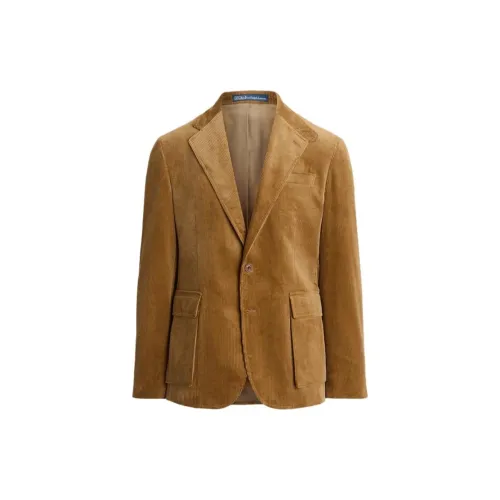 Polo Ralph Lauren FW24 Business Suits Coats Men's Brown Yellow
