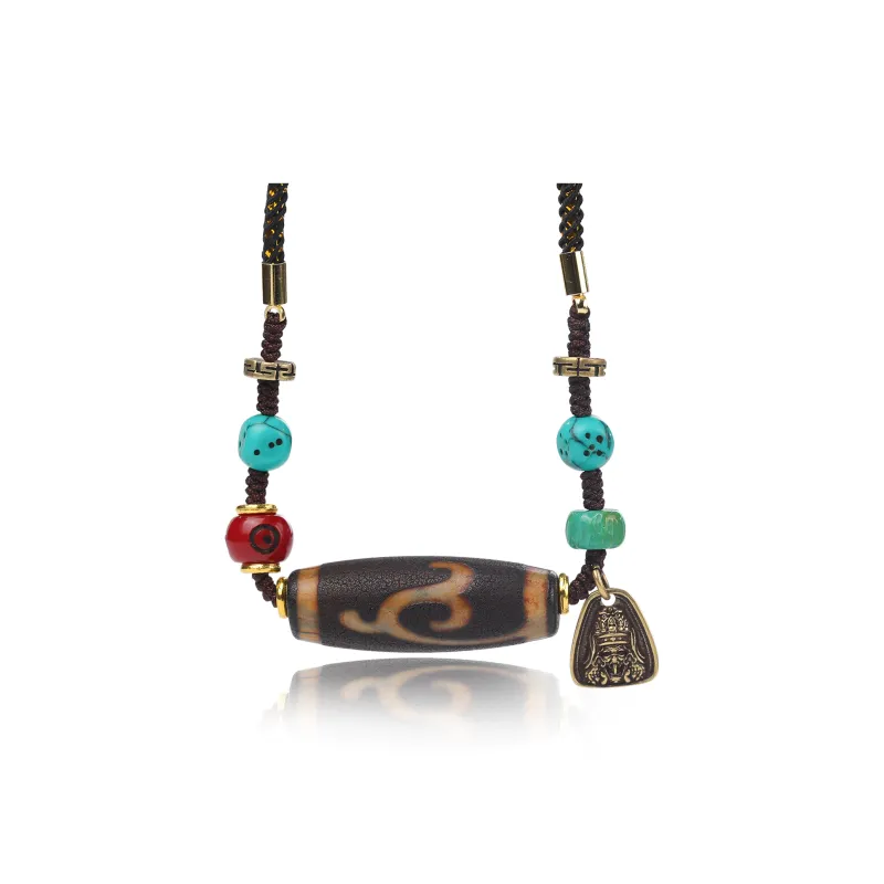 Gu He Jade Necklaces Unisex-0