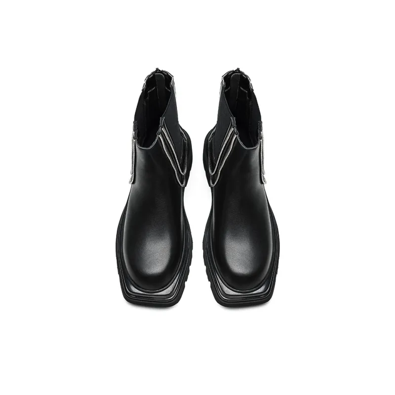 Cachiotti KAQIAODI Crew Chelsea Boots Black-2