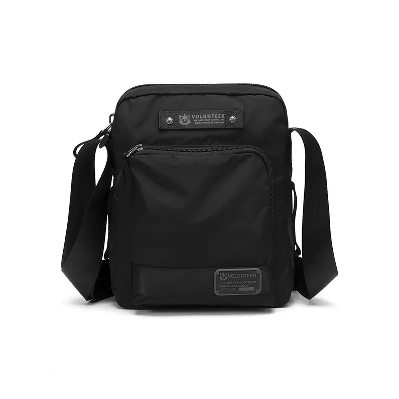 Volunteer Casual Backpack Oxford Cell Phone Pouch Shoulder Bag Crossbody Bag Large Size Men's Multicolor-2