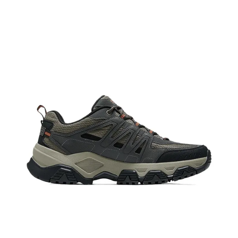 Skechers OUTDOOR Breathable Low Top Hiking Shoes Men's Gray-1