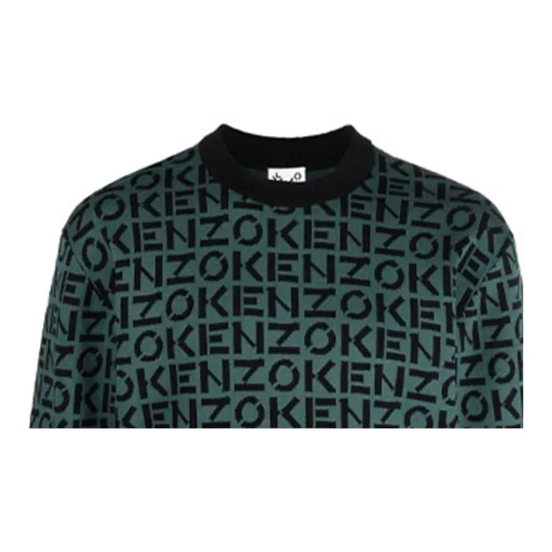 KENZO Sweaters Men Green-4