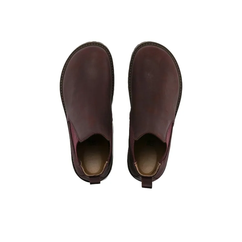Birkenstock Ankle-Length Chelsea Boots Women's Red Narrow Fit-4