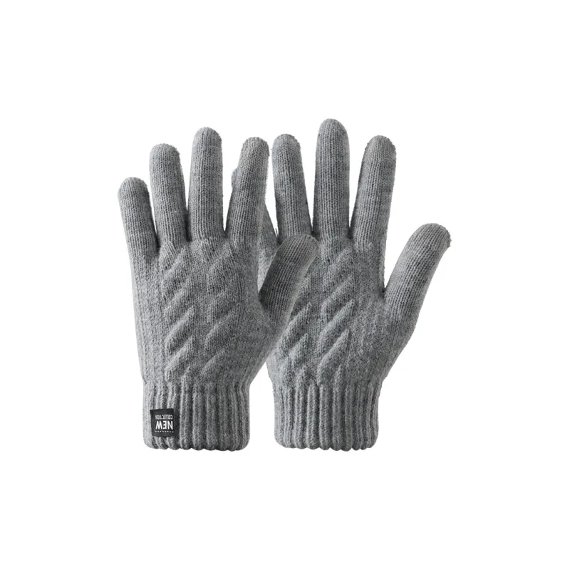 YUZHAOLIN Polyamide Knit Gloves Men's-6