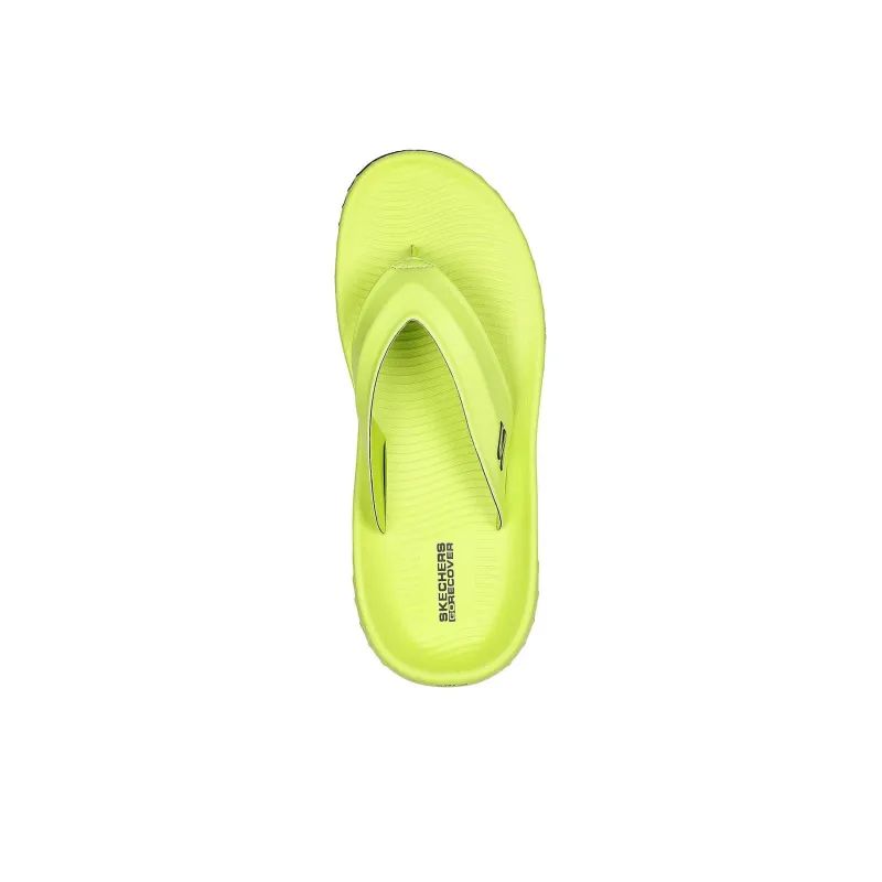 Skechers ON THE GO Abrasion Resistant Slip Resistant Flip Flops Men's Blue Green-3