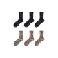 3 Blue Black+3 Red Gray[6 Pack]