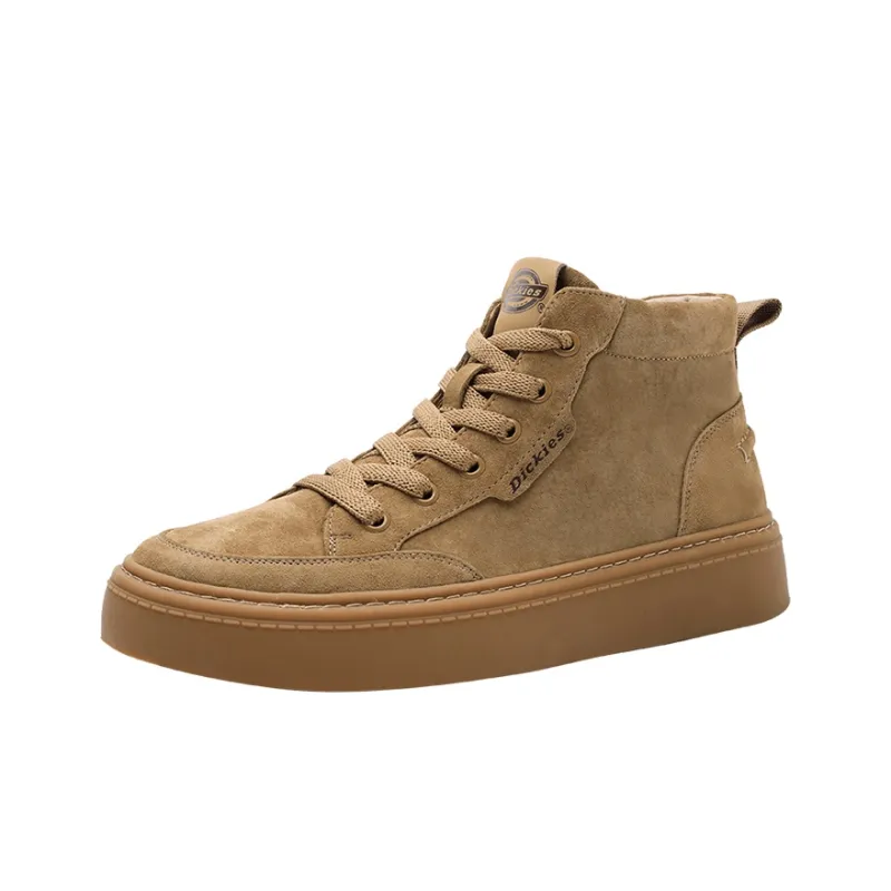 Dickies Breathable Wear Resistant Slip Resistant 8.5cm Outdoor Boots Men's Light Brown-3