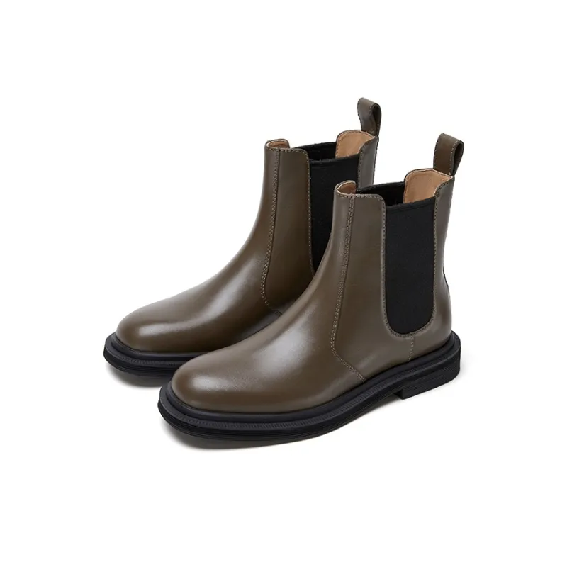 Marie Claire Chelsea Boots Women's Khaki-0