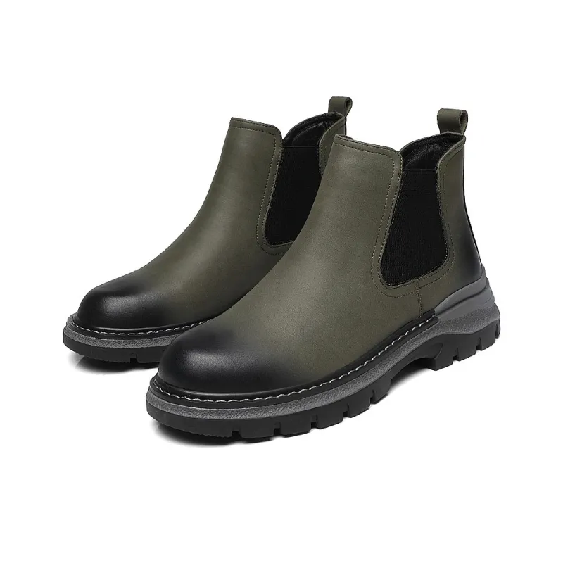 Cachiotti KAQIAODI Short Chelsea Boots Men's Gray-6