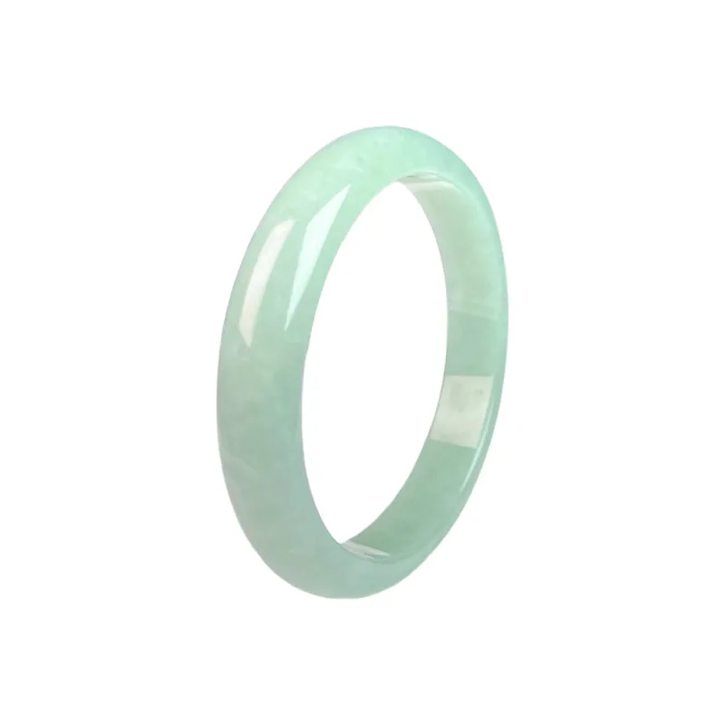 SIYIJIA Glutinous Jade Jadeite Bangles Unisex-0