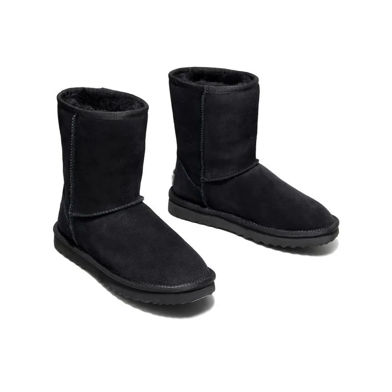 TASMAN AUS Crew Double Layer Classic Snow Boots 2cm Unisex-11
