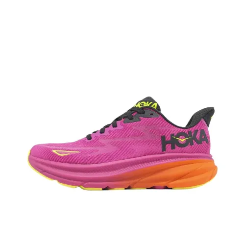 HOKA ONE ONE Clifton 9 'Fuchsia Black' Women's