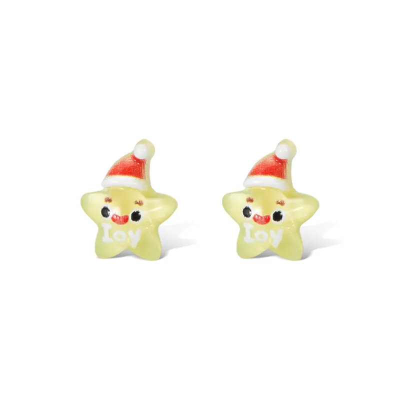 Inkopper Resin Clip On Earrings Unisex-0