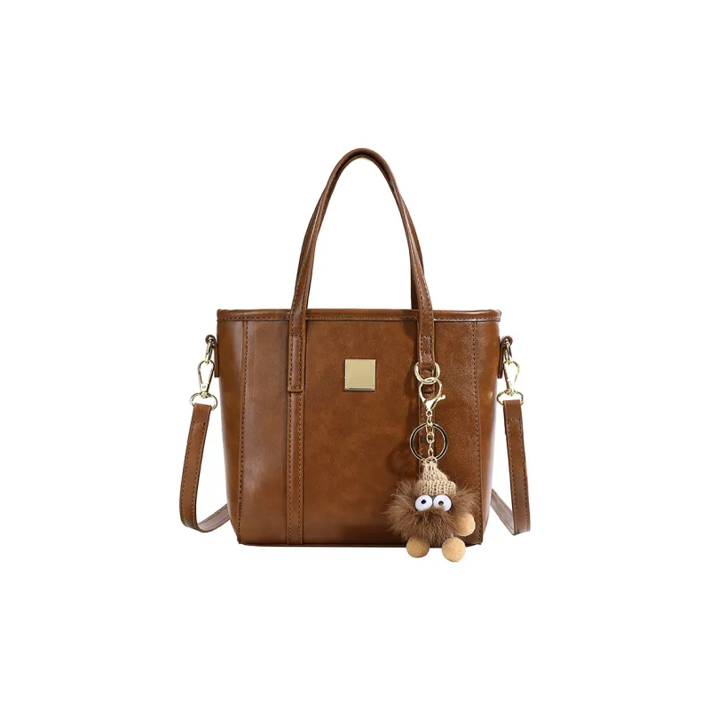 PINK·LAND PU Bucket Bags Handbags Women's Yellow Brown/Coffee/Black-1
