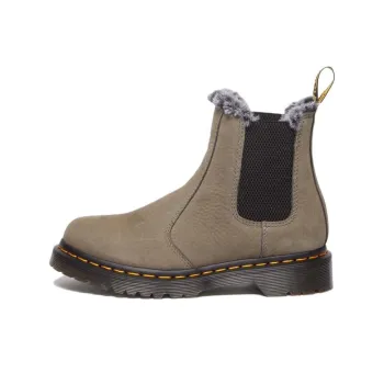 Dr.Martens 2976 Short Chelsea Boots Women's Gray