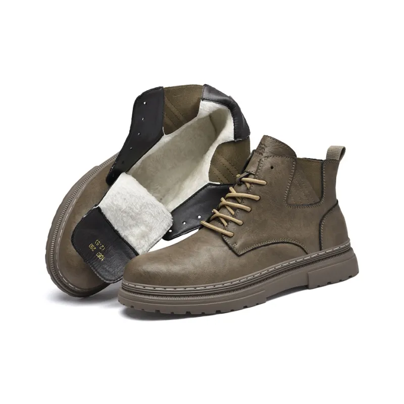 Mulinsen Chelsea Boots Men Khaki/Black-9