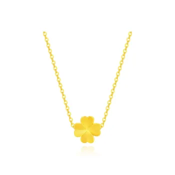 Master Kim Niche Luxury Design Advanced, Anniversary Gift Pure Gold Necklace Women's