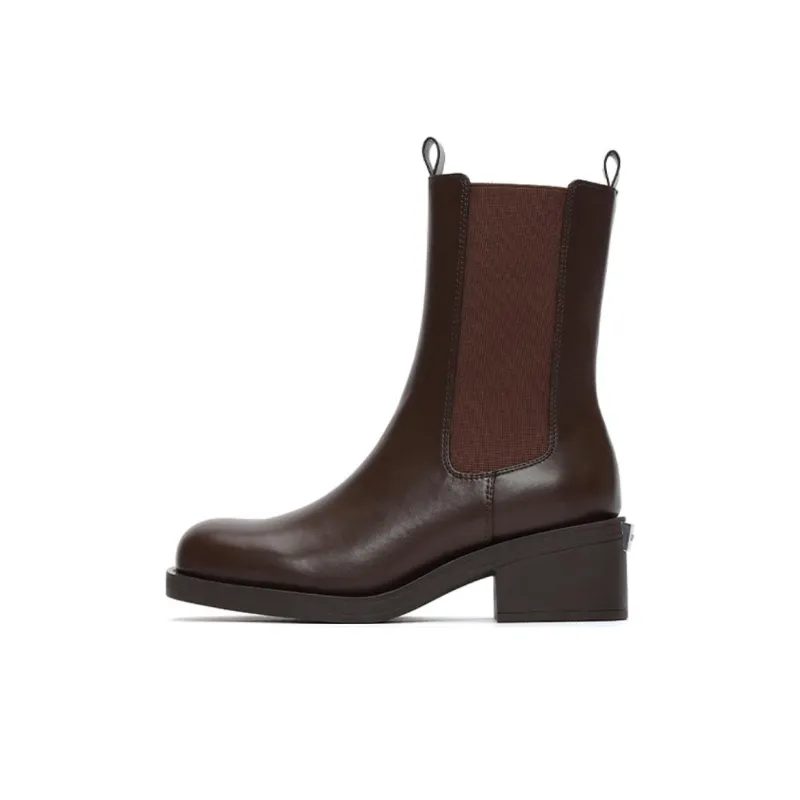 DAPHNE LAB Candy Series Crew Chelsea Boots Women's-4