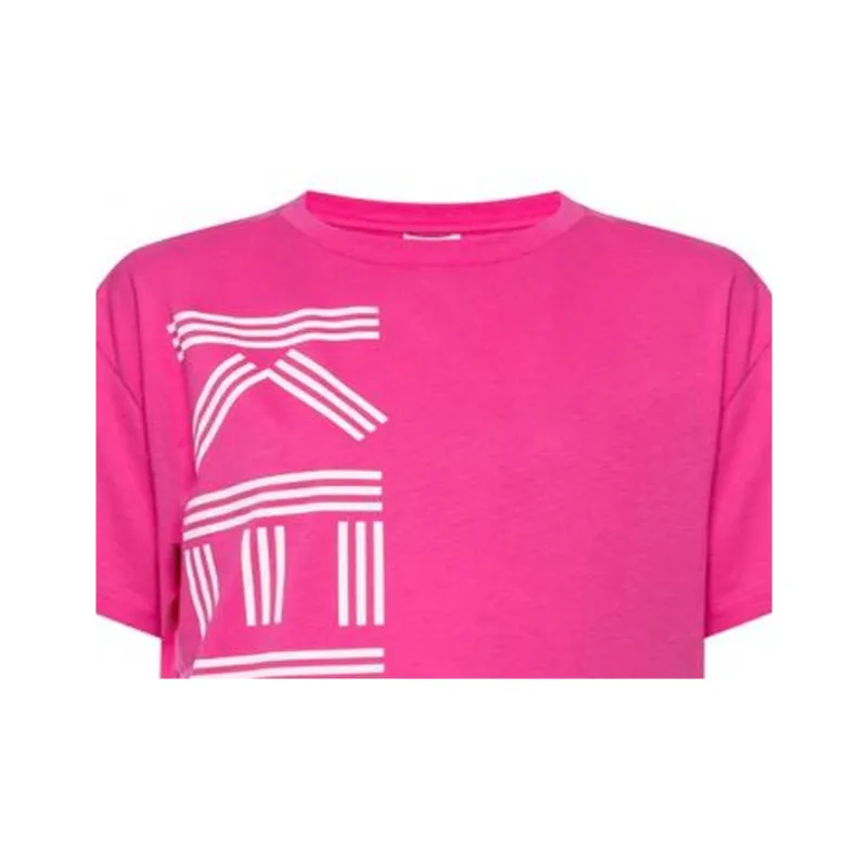 KENZO Short Sleeved Dresses Women's Pink-4