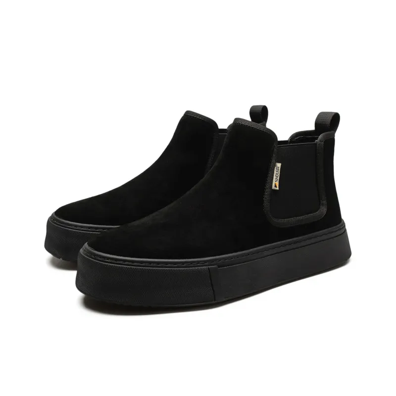 SOBB Short Chelsea Boots Men's Black-2