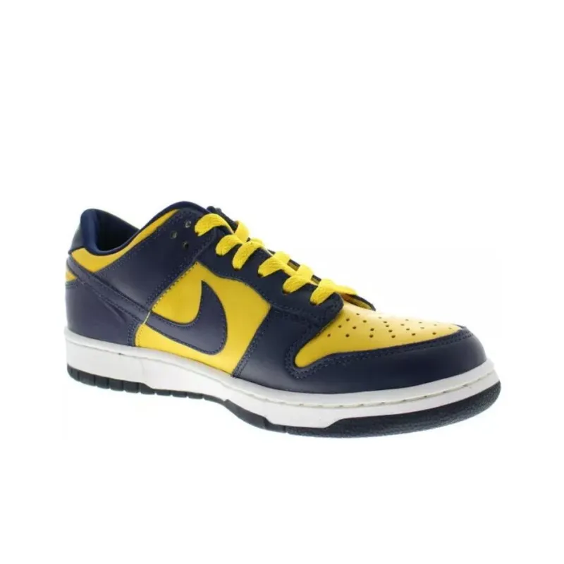 Nike Dunk Low 'Navy Yellow'-1