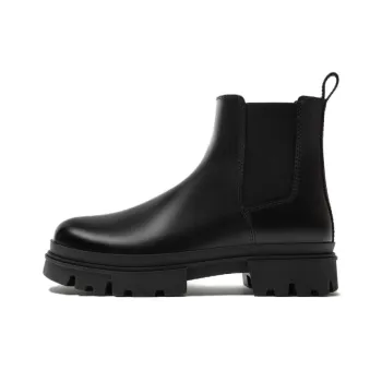 ZARA Short Chelsea Boots Men's Black