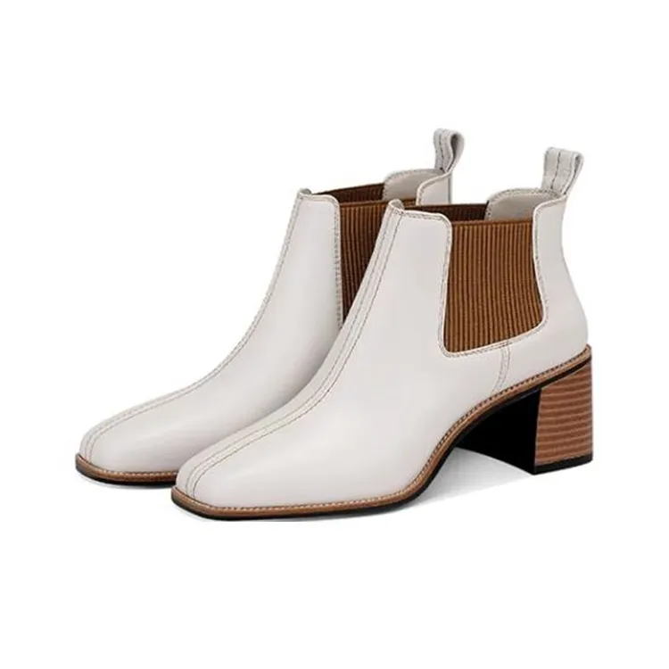 JESSICA SOPHIA Short Chelsea Boots 5.5cm Women's-4
