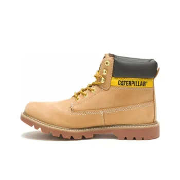 CAT Colorado Series Short Outdoor Boots Flat Men's Brown