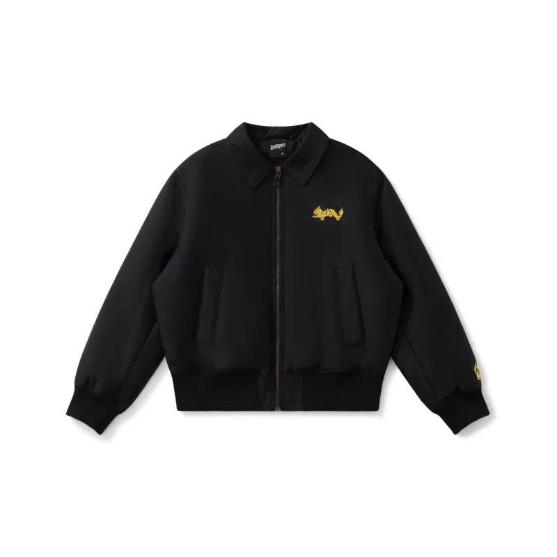 BURNIN Jackets Unisex Black-1