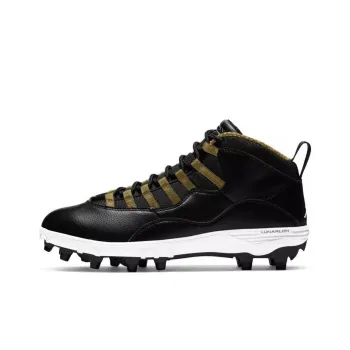 JORDAN 10 Td Mid Black Metallic Gold