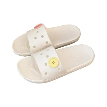 Thin Strips Sandal Slippers Women's, Cream White