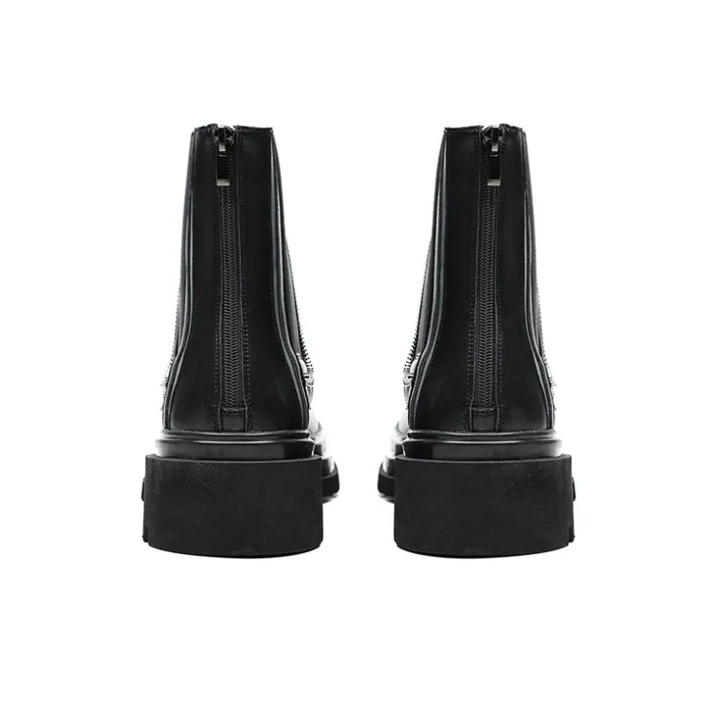 Cachiotti KAQIAODI Crew Chelsea Boots Black-3