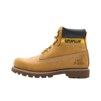 CAT Colorado Series Thermal Waterproof Abrasion Resistant Cushioning Crew Outdoor Boots Men's Yellow