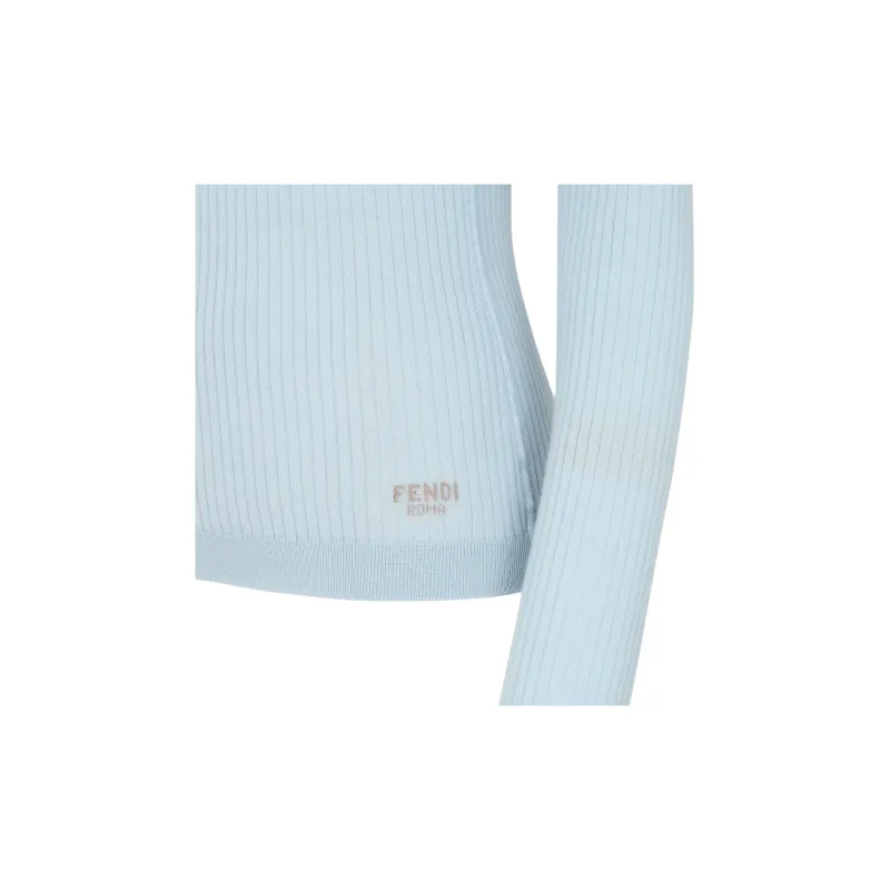 FENDI FW24 Sweater Women's Light Blue-2