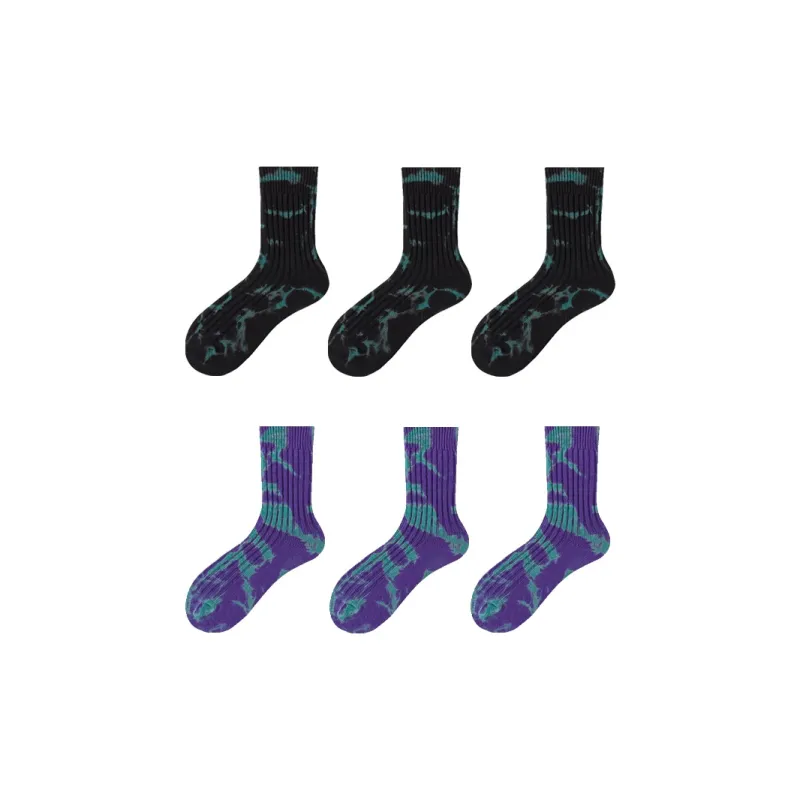 YOOKA Mid Calf Socks Unisex Combo Set-7