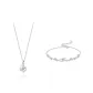 Necklace and Bracelet Clothing Sets[Sterling Silver 999]