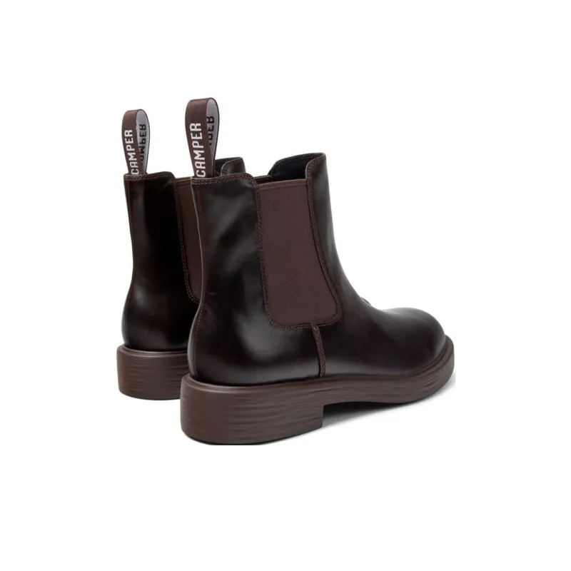 CAMPER Dean Short Chelsea Boots Men's Black Umber-3