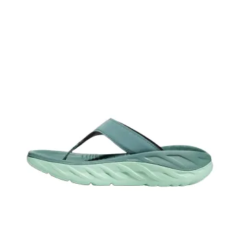 HOKA ONE ONE Ora Recovery Flip Rubber Sole Quiet Running Shoes Women's Jasper