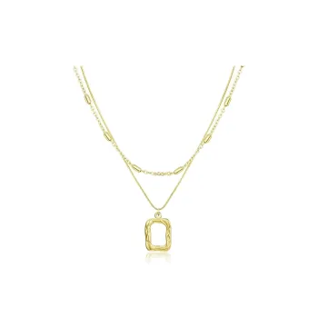 Rhymes Gold Plated Copper Necklaces Women's