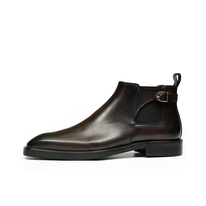 ASTON M.JAZZ Short Chelsea Boots Men's-0