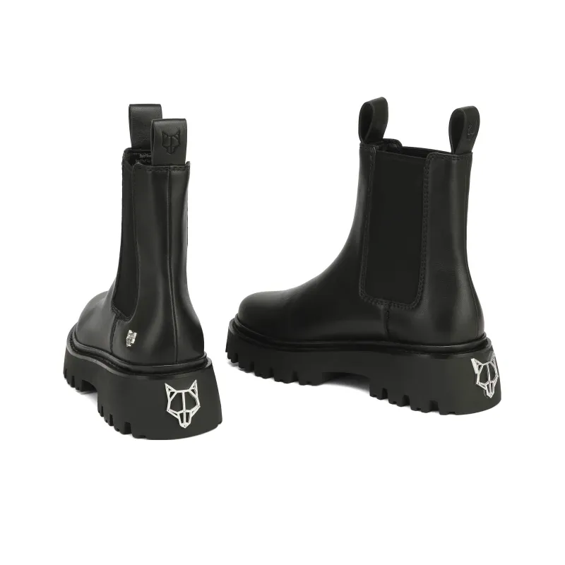 Naked Wolfe Flavour Short Chelsea Boots Women's Black-2