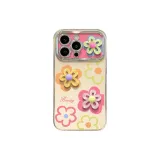 Electroplated Full-View Window-Silver[Flat Multicolor Floral]