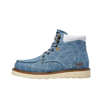 Lee Outdoor Boots Men Gray Blue