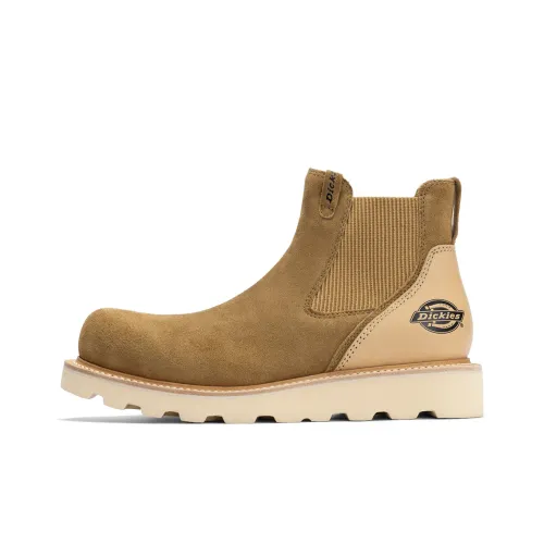 Dickies Short Chelsea Boots Men's Brown